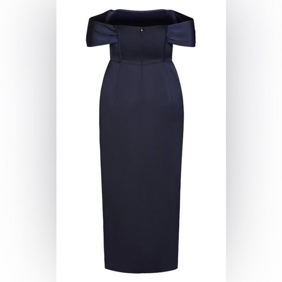 City Chic Forbidden Love Maxi Dress‎ - navy size 20 NWT in packaging - Picture 1 of 10